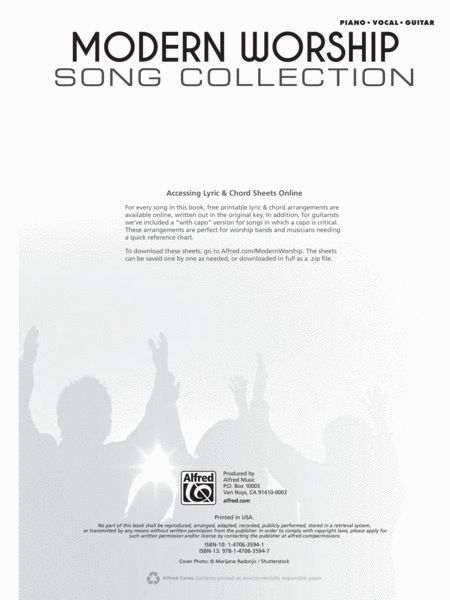 Modern Worship Song Collection