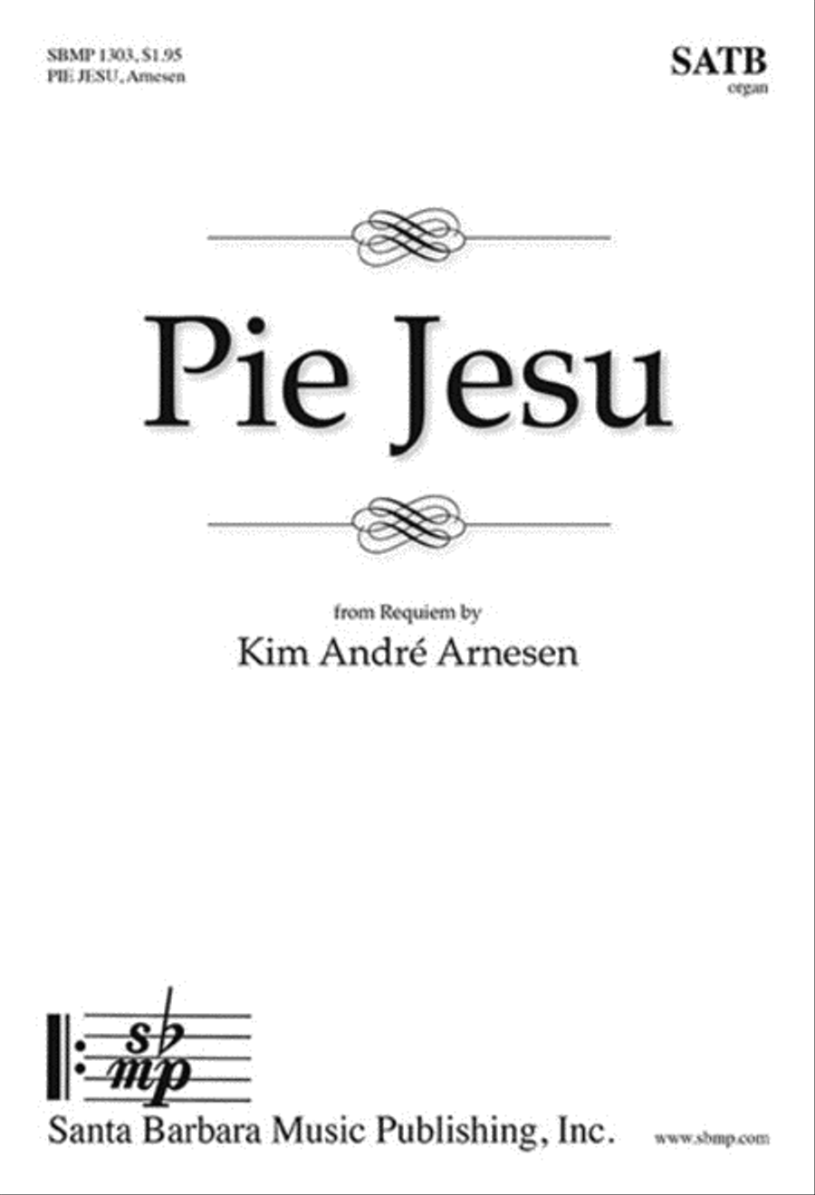Pie Jesu Pie Jesu 4-Part scores gallery preview page 1