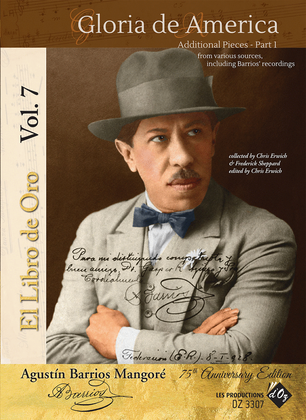 Book cover for El Libro de Oro, Vol. 7 - Gloria de America - Additional Pieces part 1