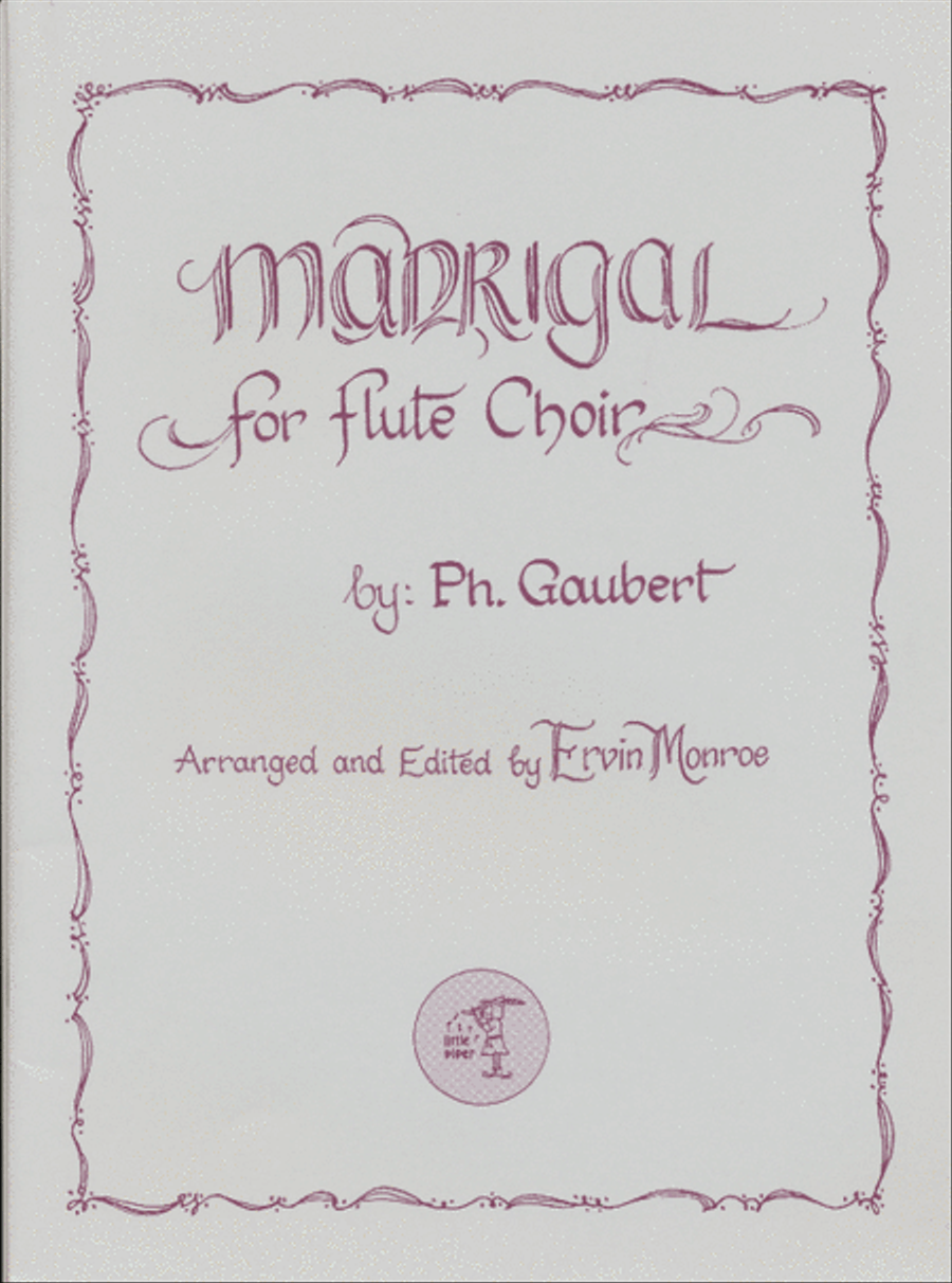 Madrigal Flute Choir scores gallery preview page 1