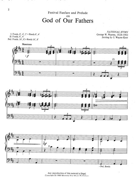 Fanfare and Prelude on God of Our Fathers