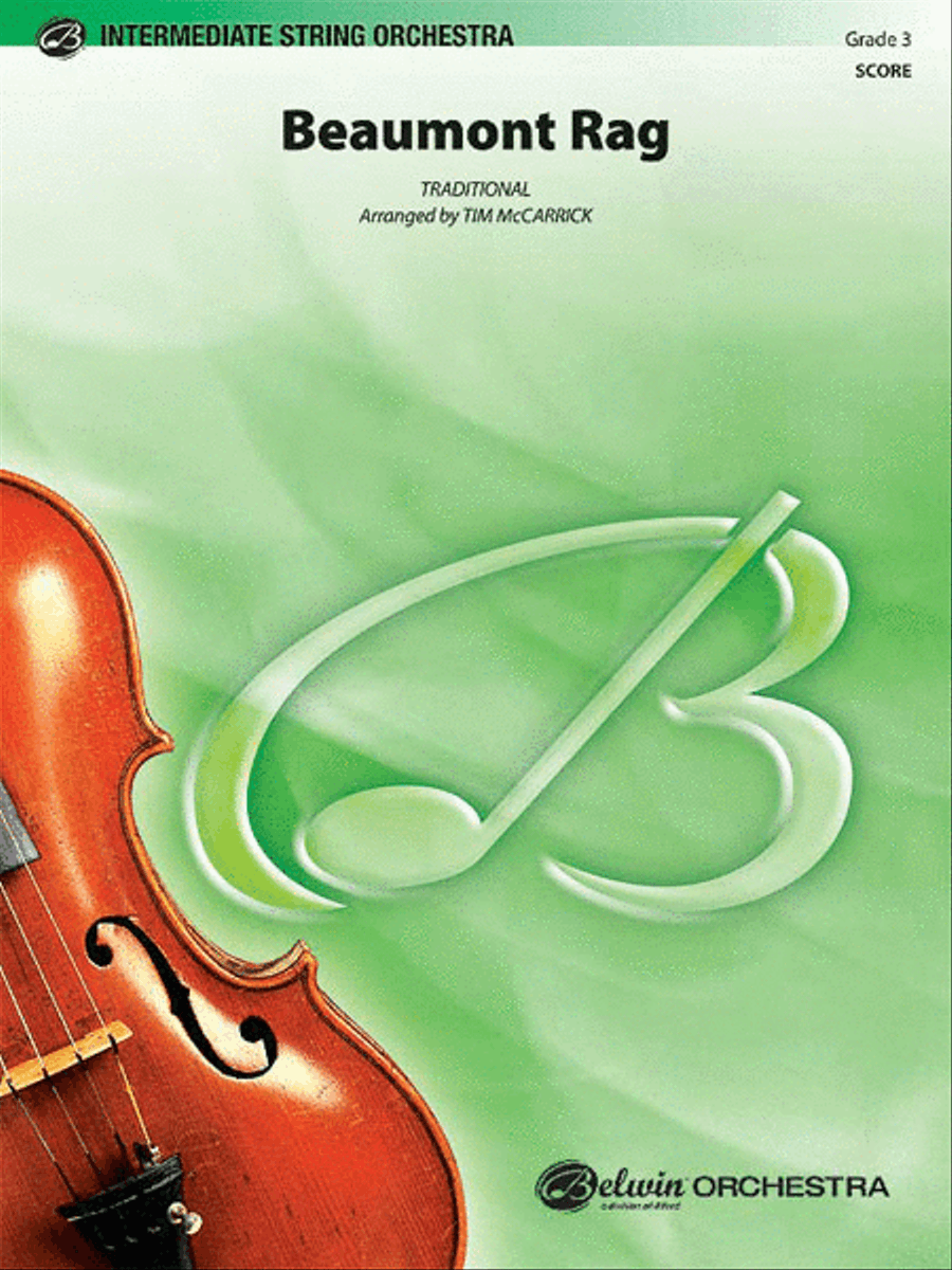 Beaumont Rag String Orchestra scores gallery preview page 1
