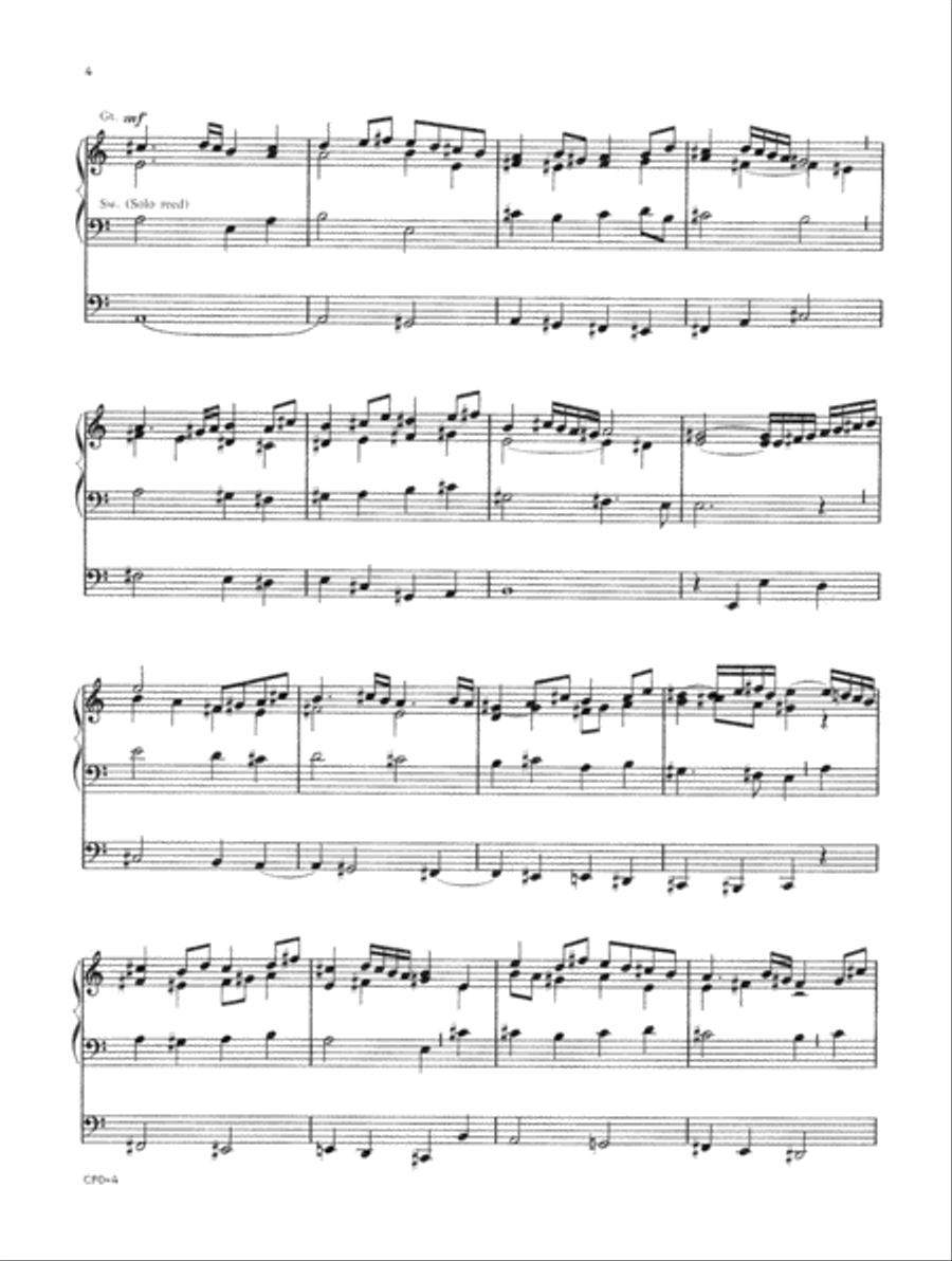 Carols For Organ Carols For Organ Organ Solo scores gallery preview page 6