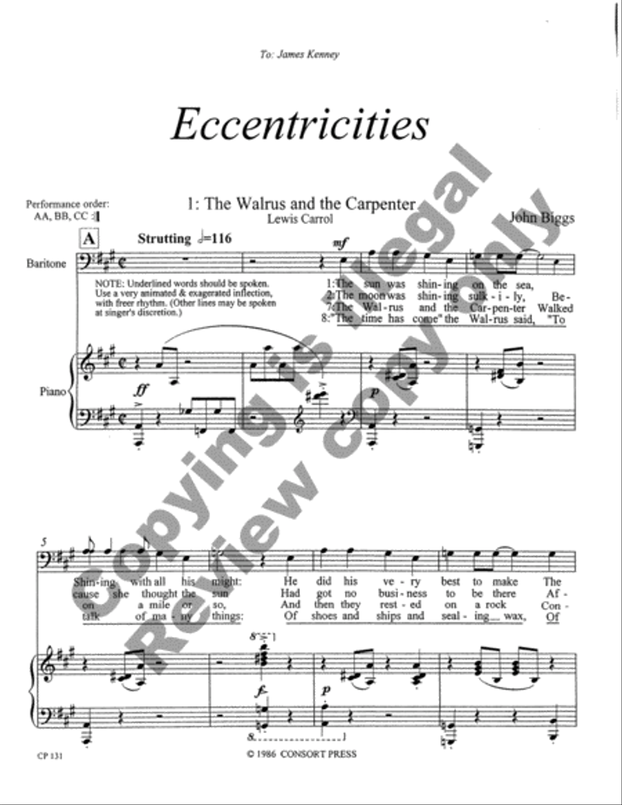 Eccentricities Medium Voice scores gallery preview page 12