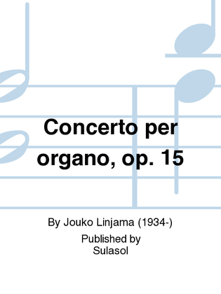 Concerto per organo, op. 15