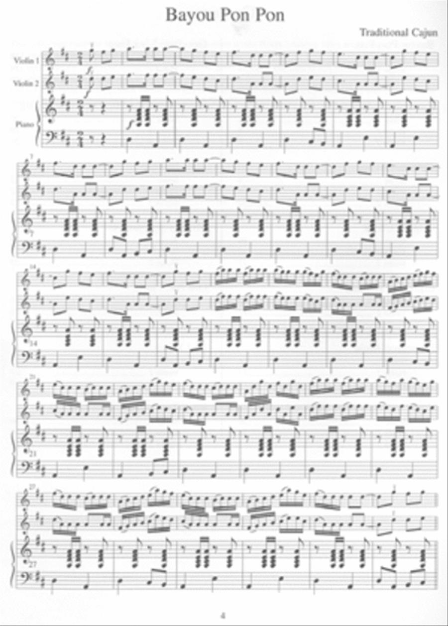 American Fiddle Tunes for Solo and Ensemble - Violin 1&2 Violin scores gallery preview page 6