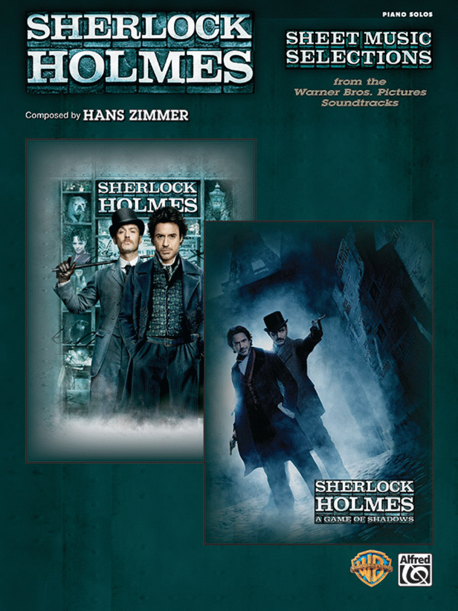 Sherlock Holmes -- Sheet Music Selections from the Warner Bros. Pictures Soundtracks Piano Solo scores gallery preview page 1