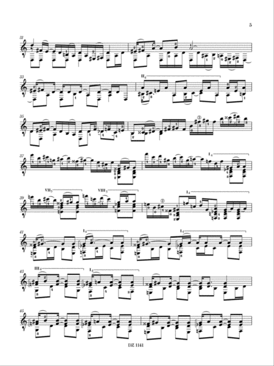 Spatula (a scrambled pastiche) Classical Guitar scores gallery preview page 5