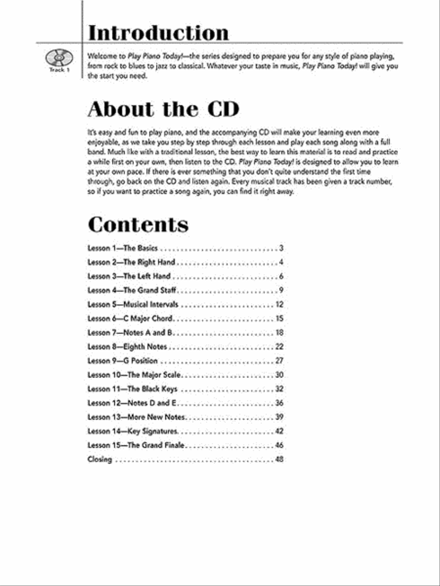 Play Piano Today! Beginner's Pack – Revised Edition Piano Method scores gallery preview page 2