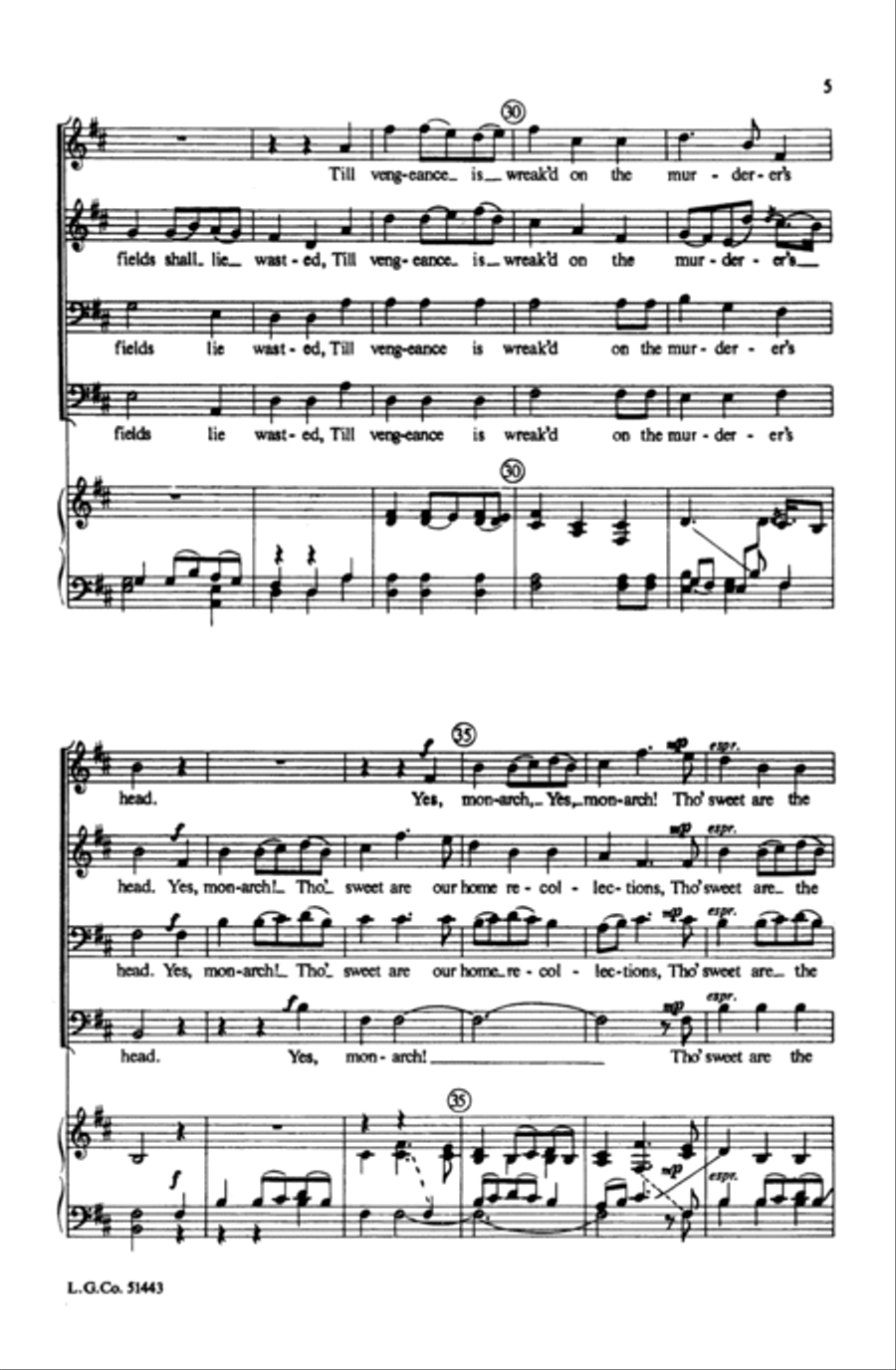 Avenging and Bright Men's Choir scores gallery preview page 10