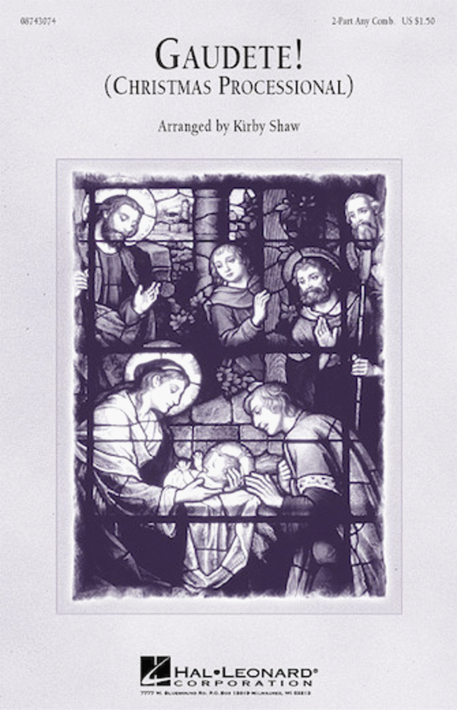 Gaudete! (Christmas Processional) Choir scores gallery preview page 1