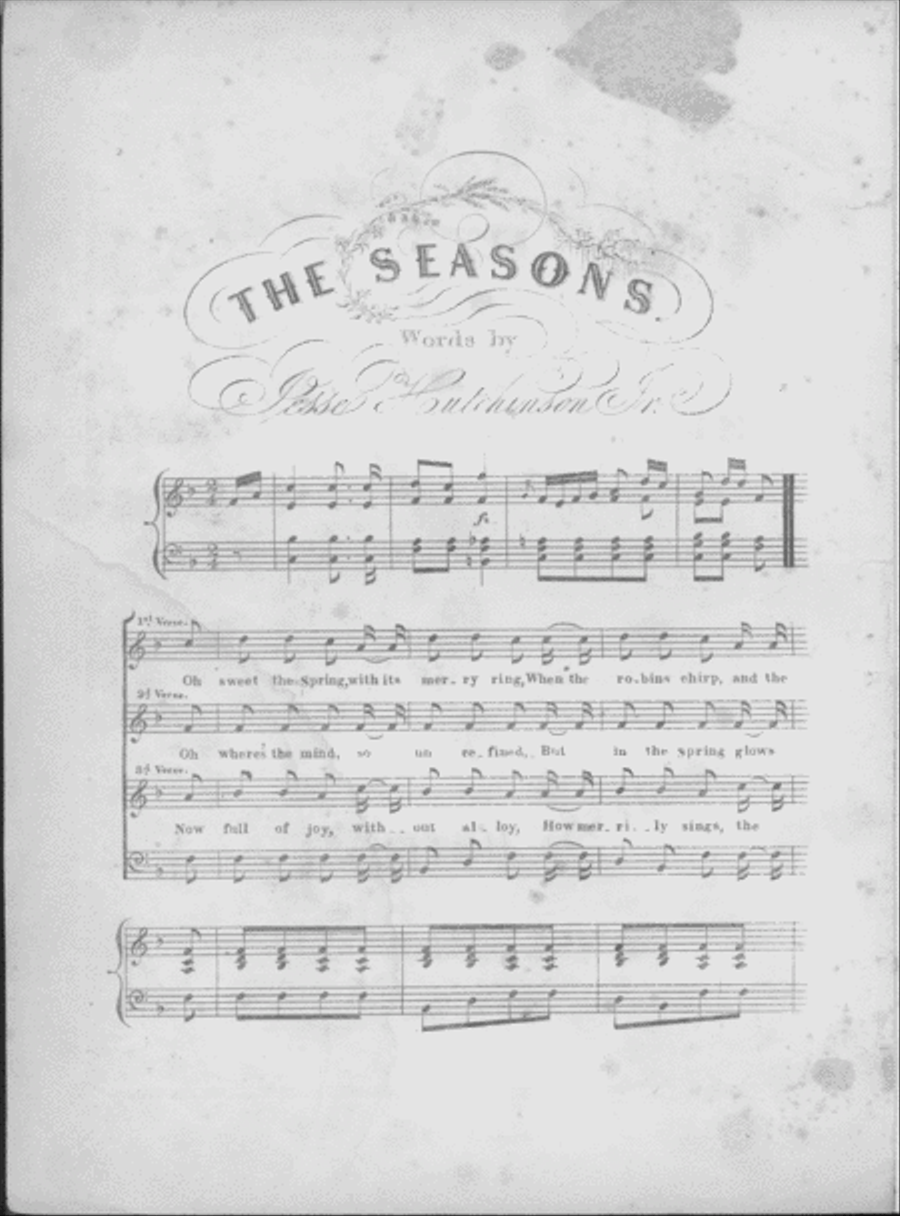 The Seasons. A Farmer's Song (From a Popular Air) Voice scores gallery preview page 2