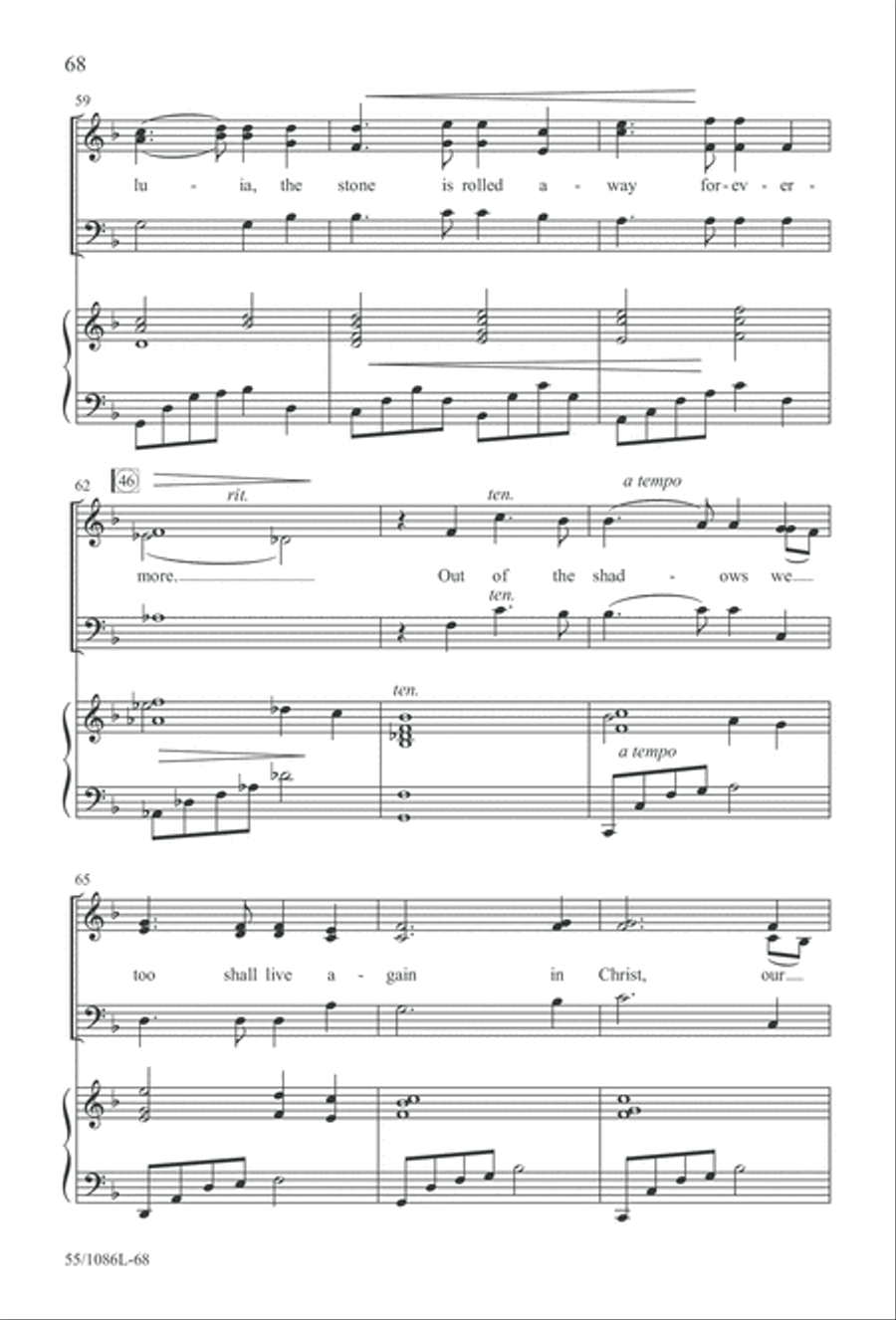 Out of the Shadows 3-Part scores gallery preview page 68