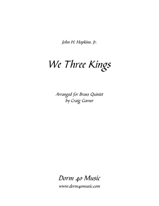 We Three Kings (for Brass Quintet)