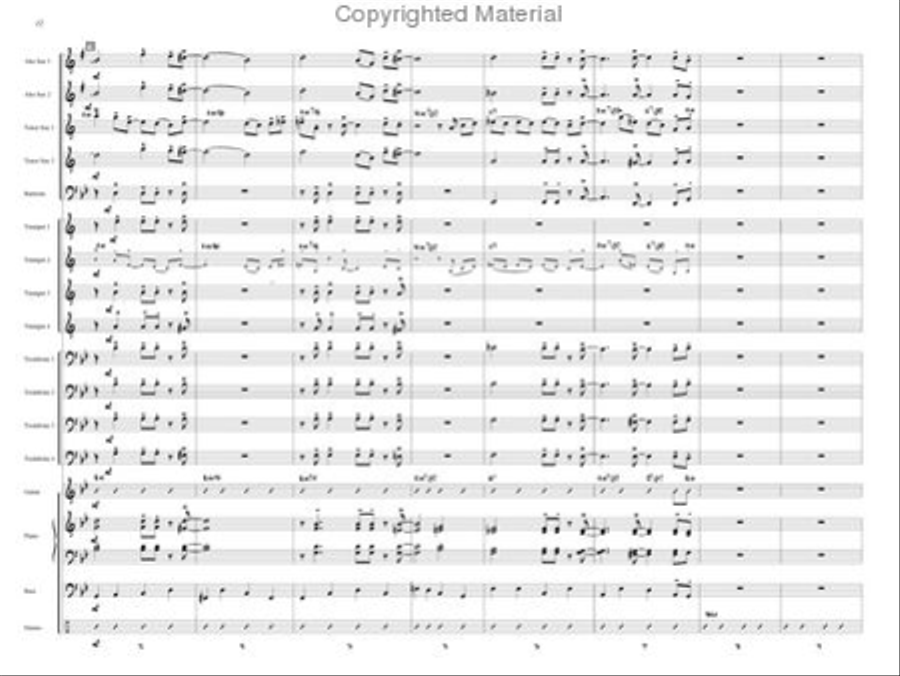 Minor Details Jazz Ensemble scores gallery preview page 11