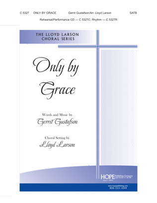 Book cover for Only by Grace