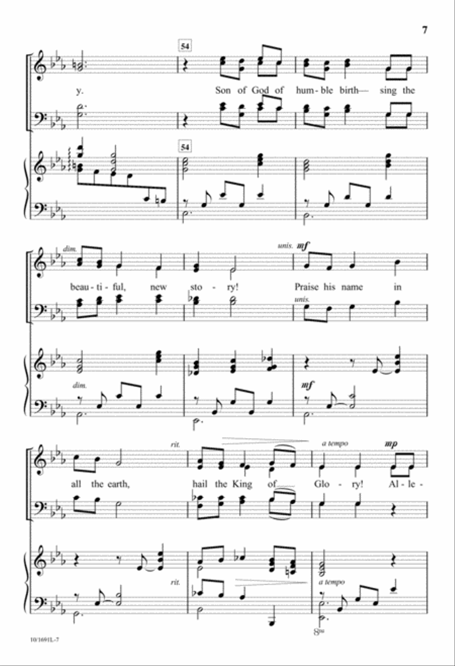 Gentle Mary Gentle Mary 4-Part scores gallery preview page 8