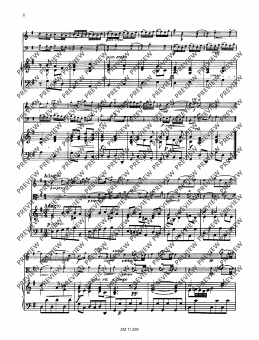Sonata Flute scores gallery preview page 7