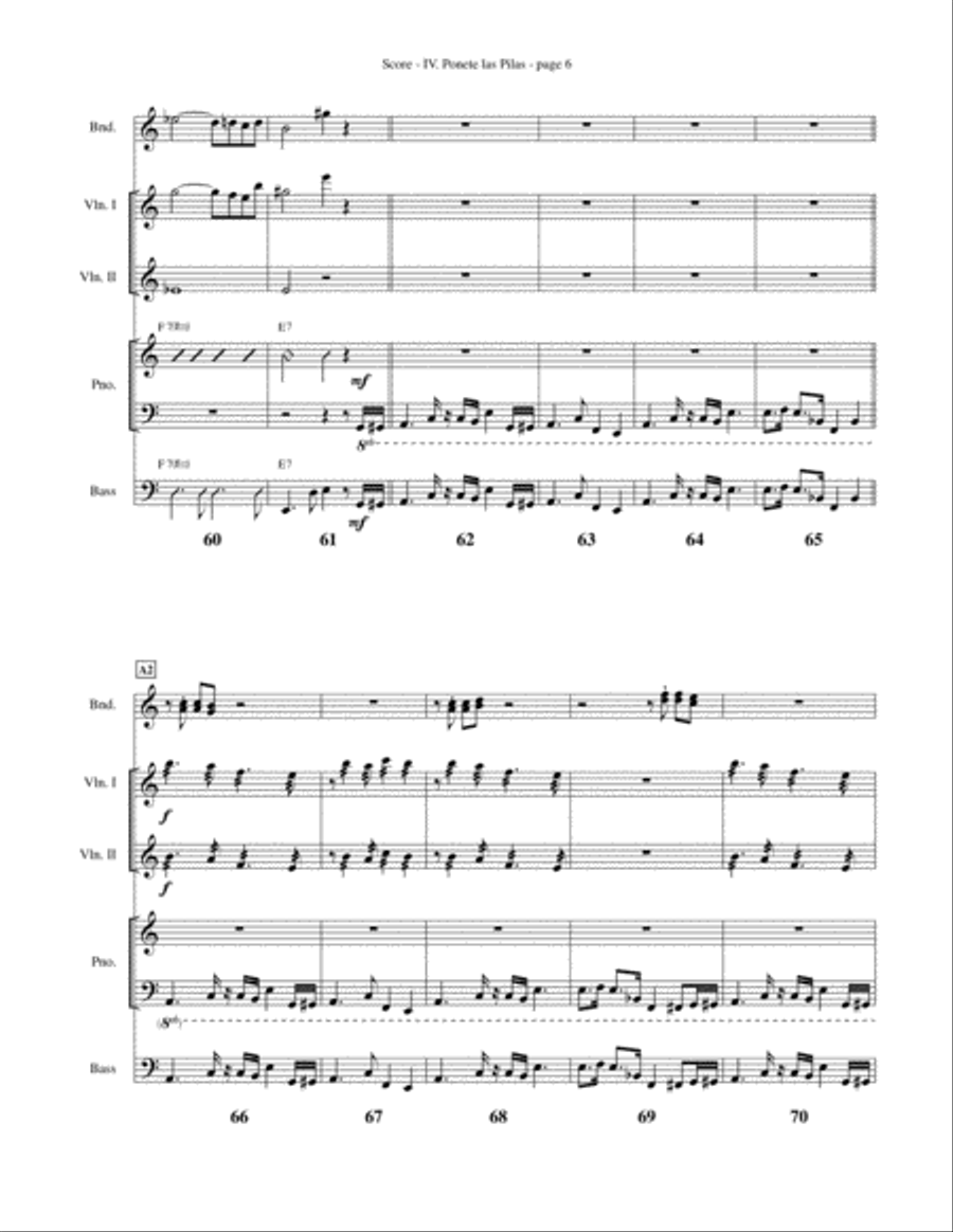 Ponete las pilas Small Ensemble scores gallery preview page 6