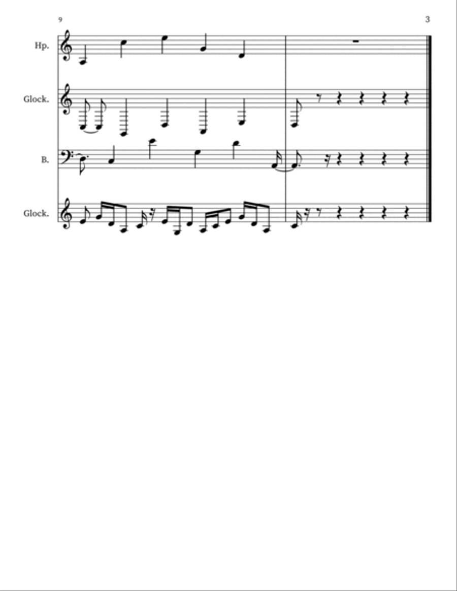 Confection 167 Double Bass scores gallery preview page 3