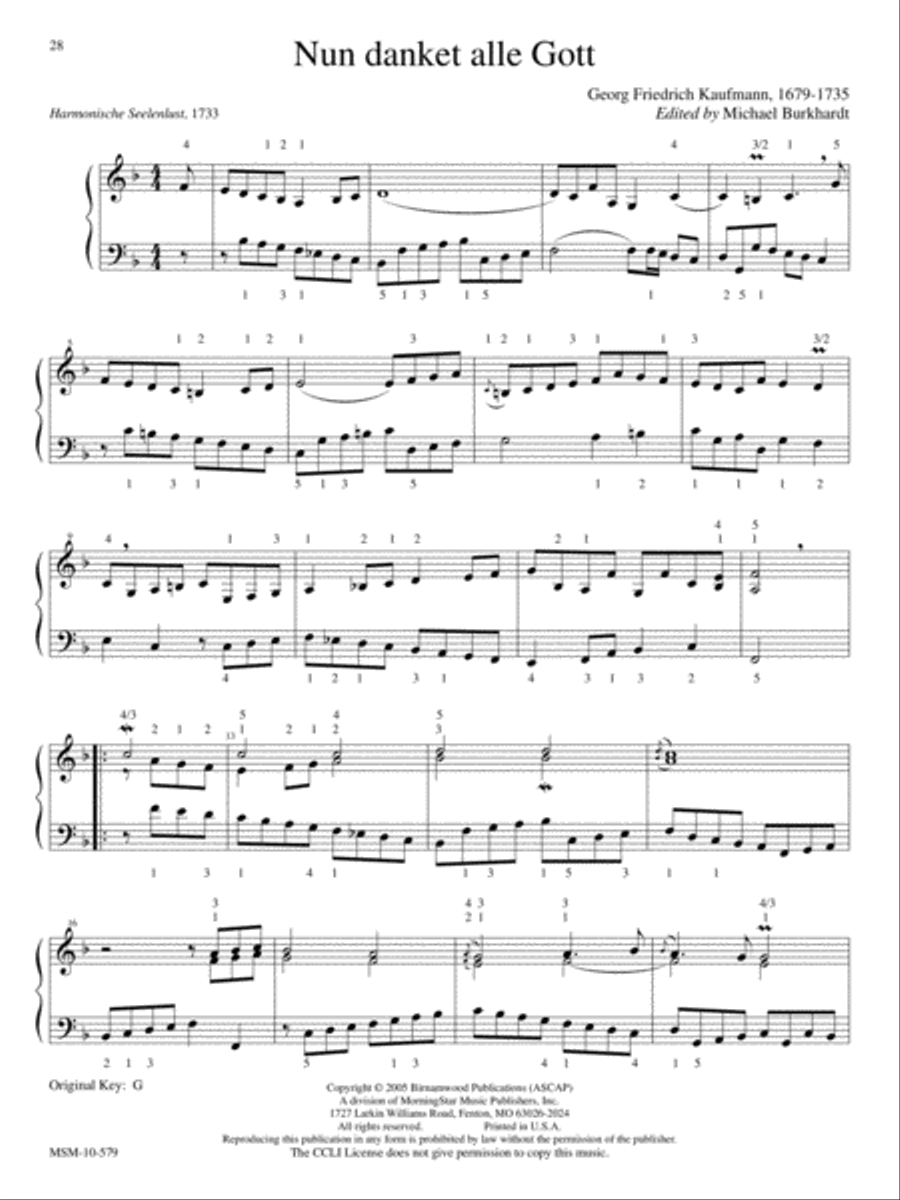 Music for a Celebration, Set 4 Organ scores gallery preview page 7