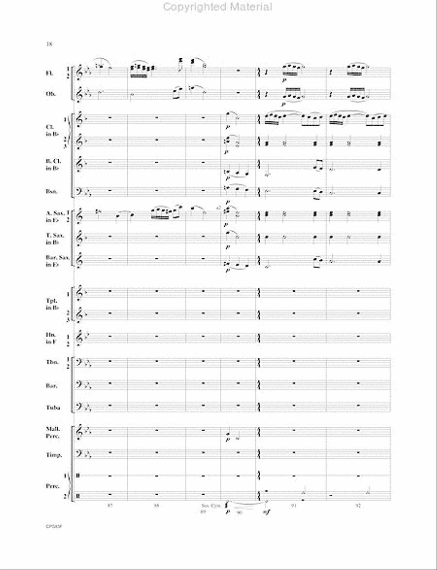 Impact Impact Concert Band scores gallery preview page 19