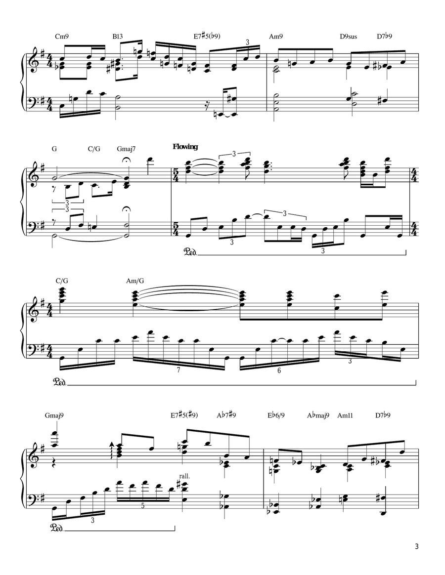 Over The Rainbow Piano scores gallery preview page 3