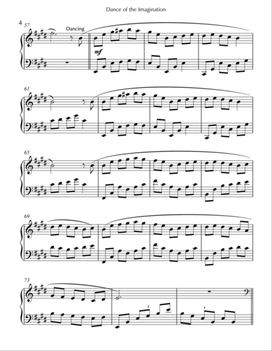 Dance of the Imagination Piano Method scores gallery preview page 4