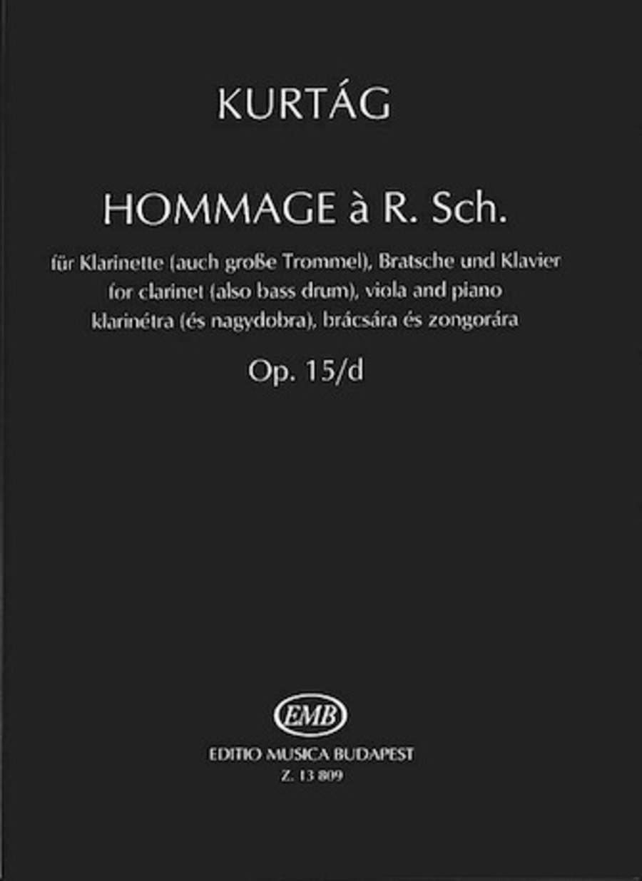 Hommage a R. Sch., Op. 15d