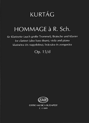 Book cover for Hommage à R. Sch., Op. 15d