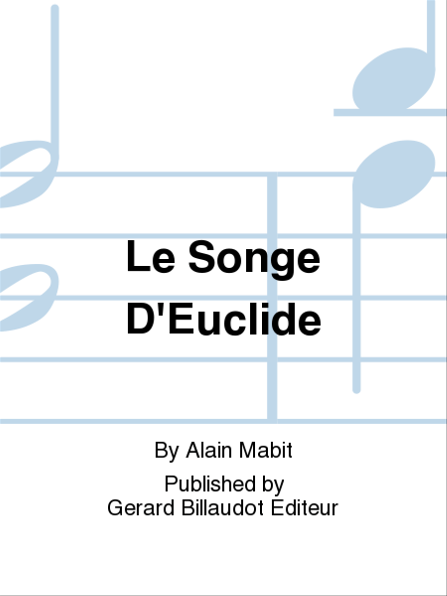 Le Songe D'Euclide Cello scores gallery preview page 1