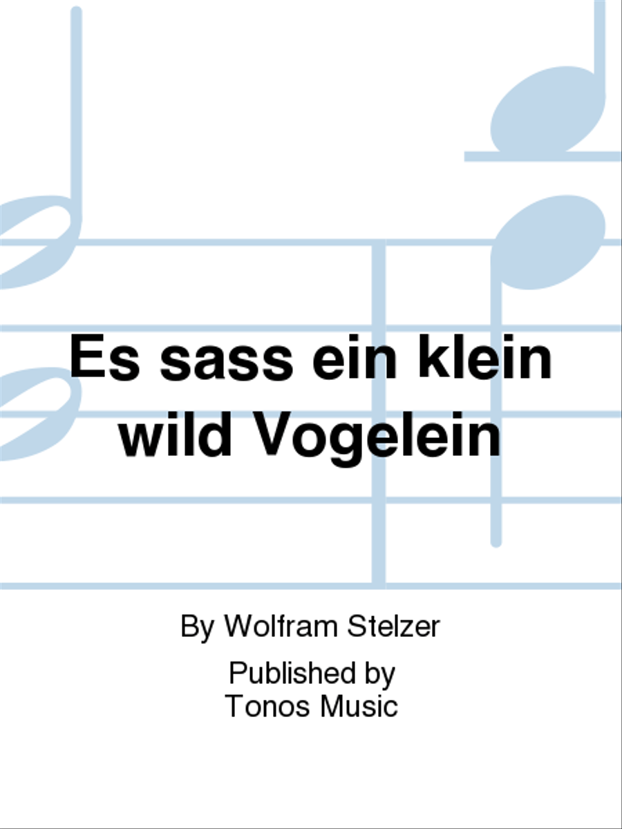 Es sass ein klein wild Vogelein 4-Part scores gallery preview page 1