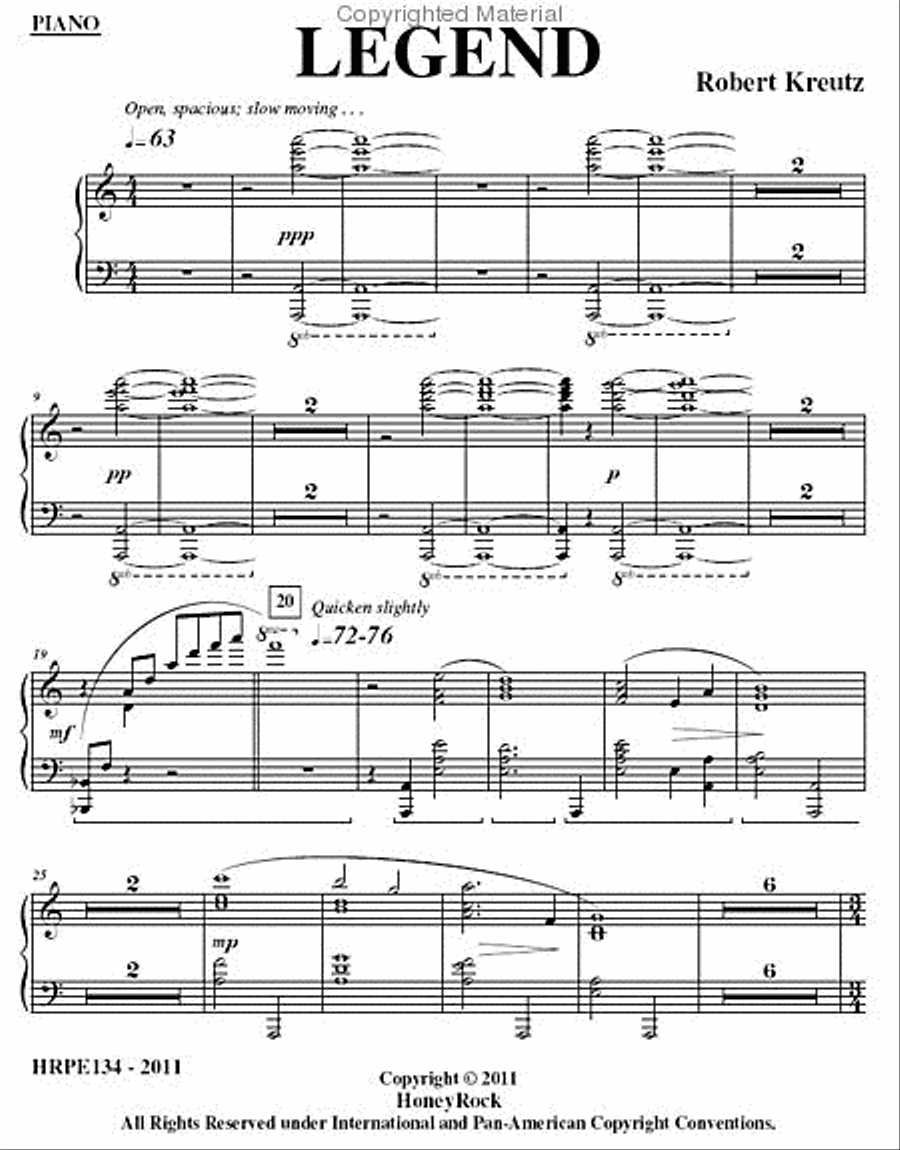 Legend Legend Chamber Music scores gallery preview page 10