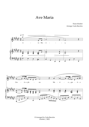 Book cover for Ave Maria - Schubert F# Major