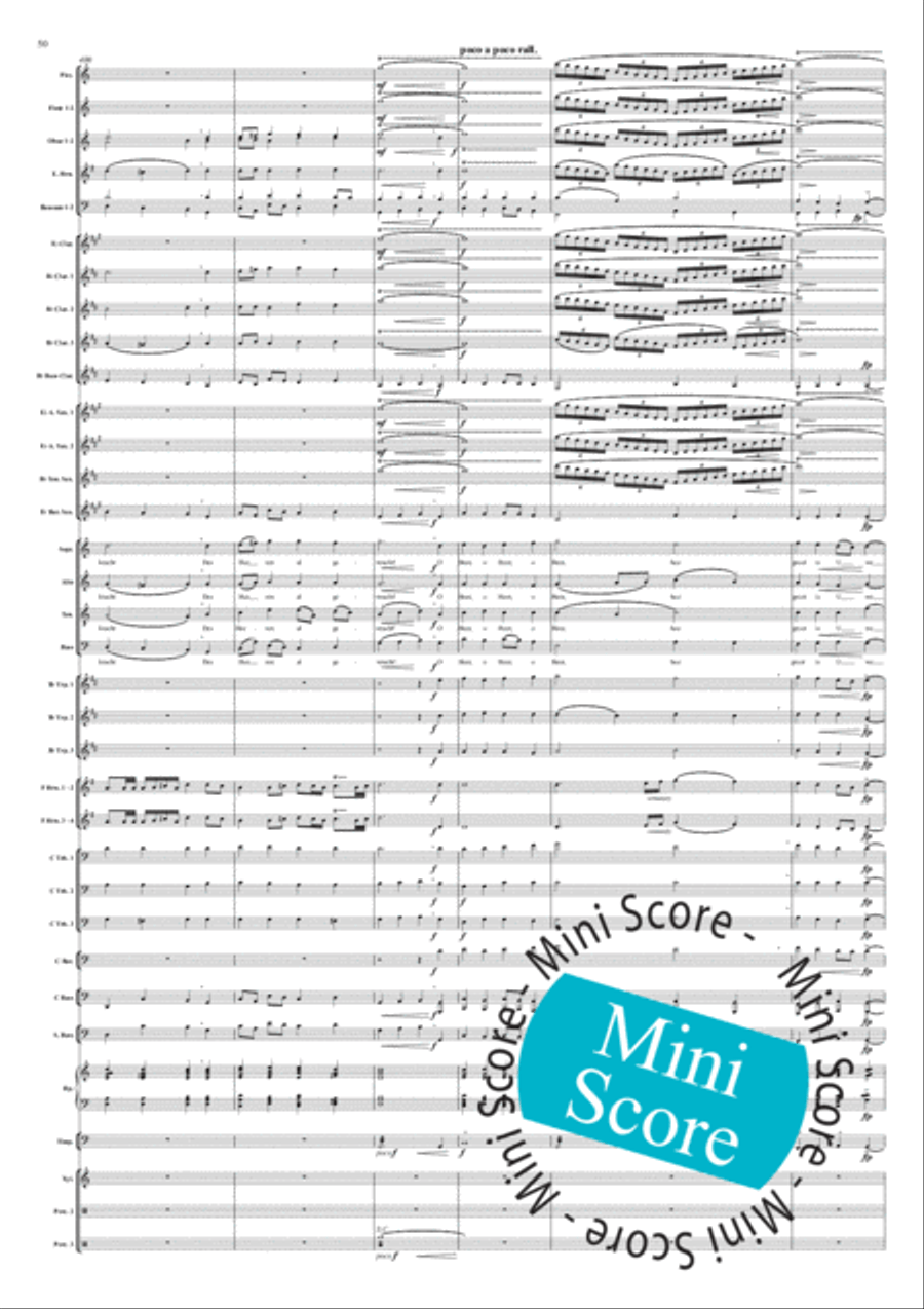 Songs of Liberation Concert Band scores gallery preview page 54