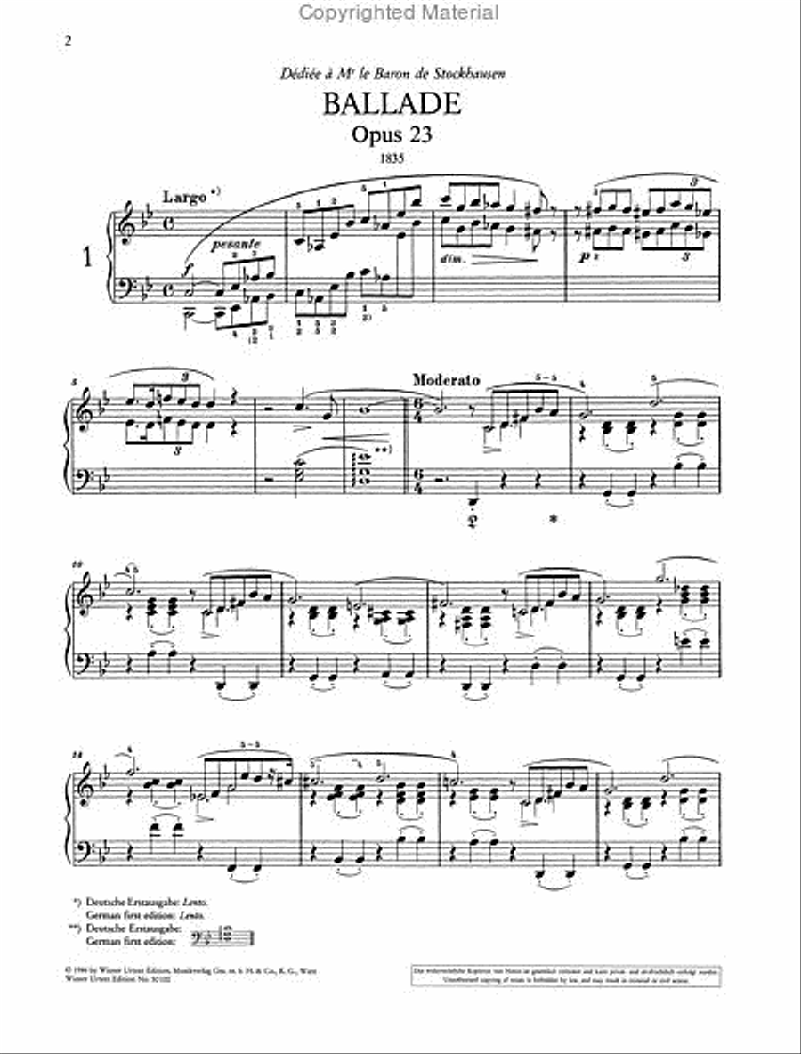 Ballades Ballades Chamber Music scores gallery preview page 2