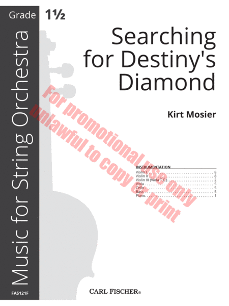 Searching for Destiny's Diamond