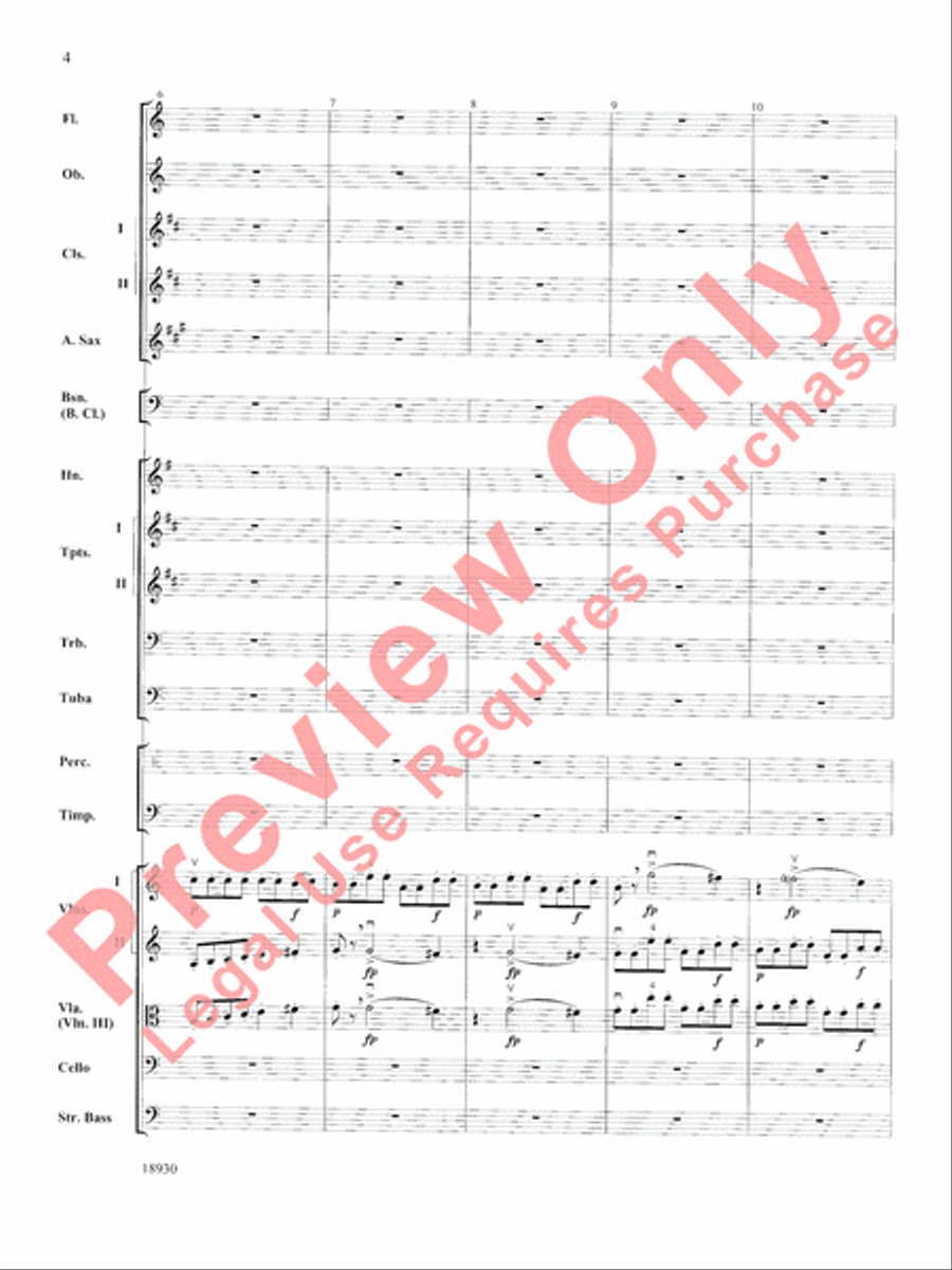 The Magic Flute The Magic Flute Full Orchestra scores gallery preview page 5