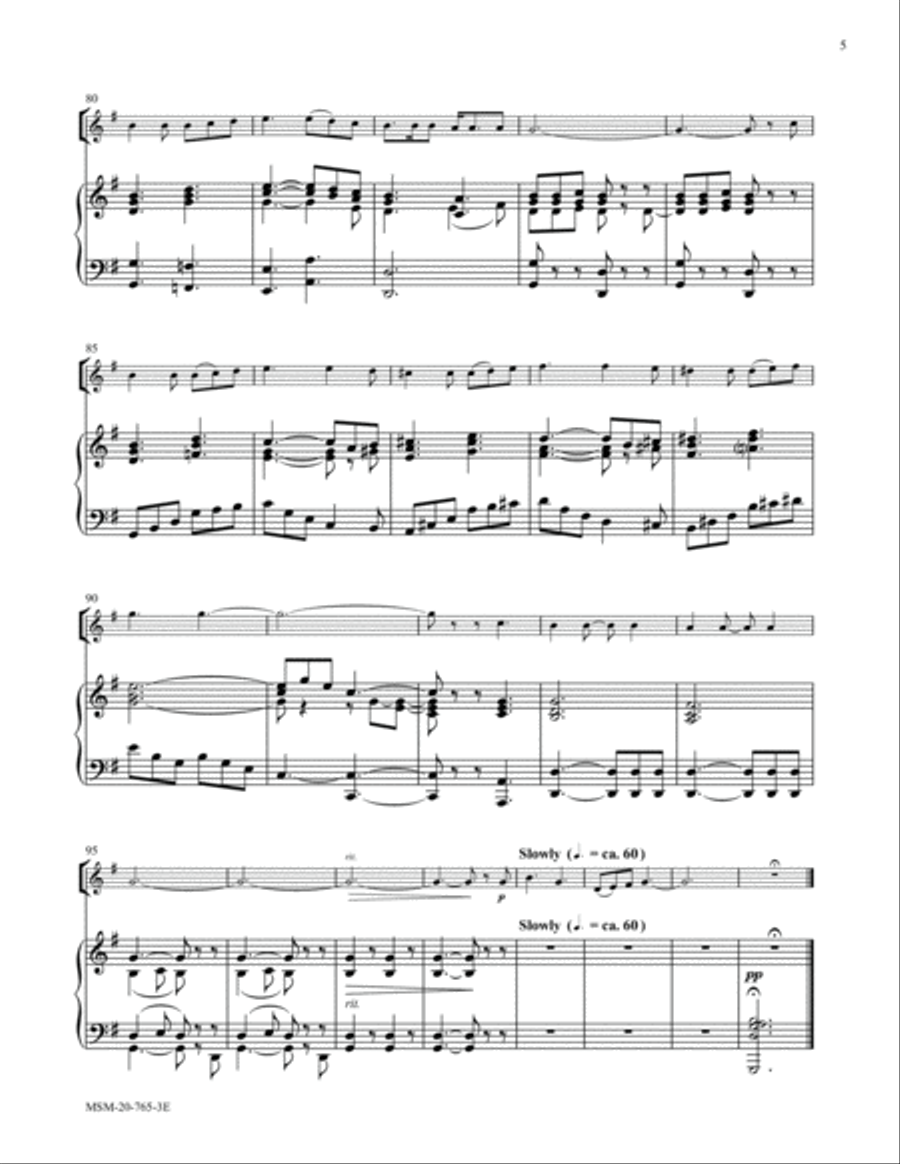 We're Marching to Zion We're Marching to Zion Trumpet scores gallery preview page 5