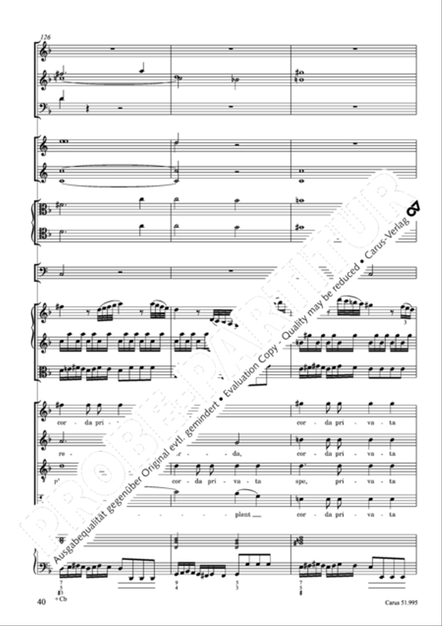 Insanae et vanae curae 4-Part scores gallery preview page 41