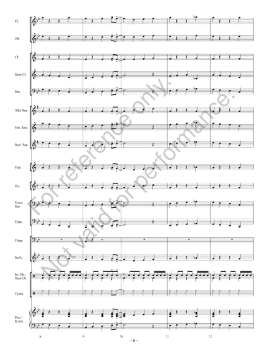 Band Rocks! Concert Band scores gallery preview page 7