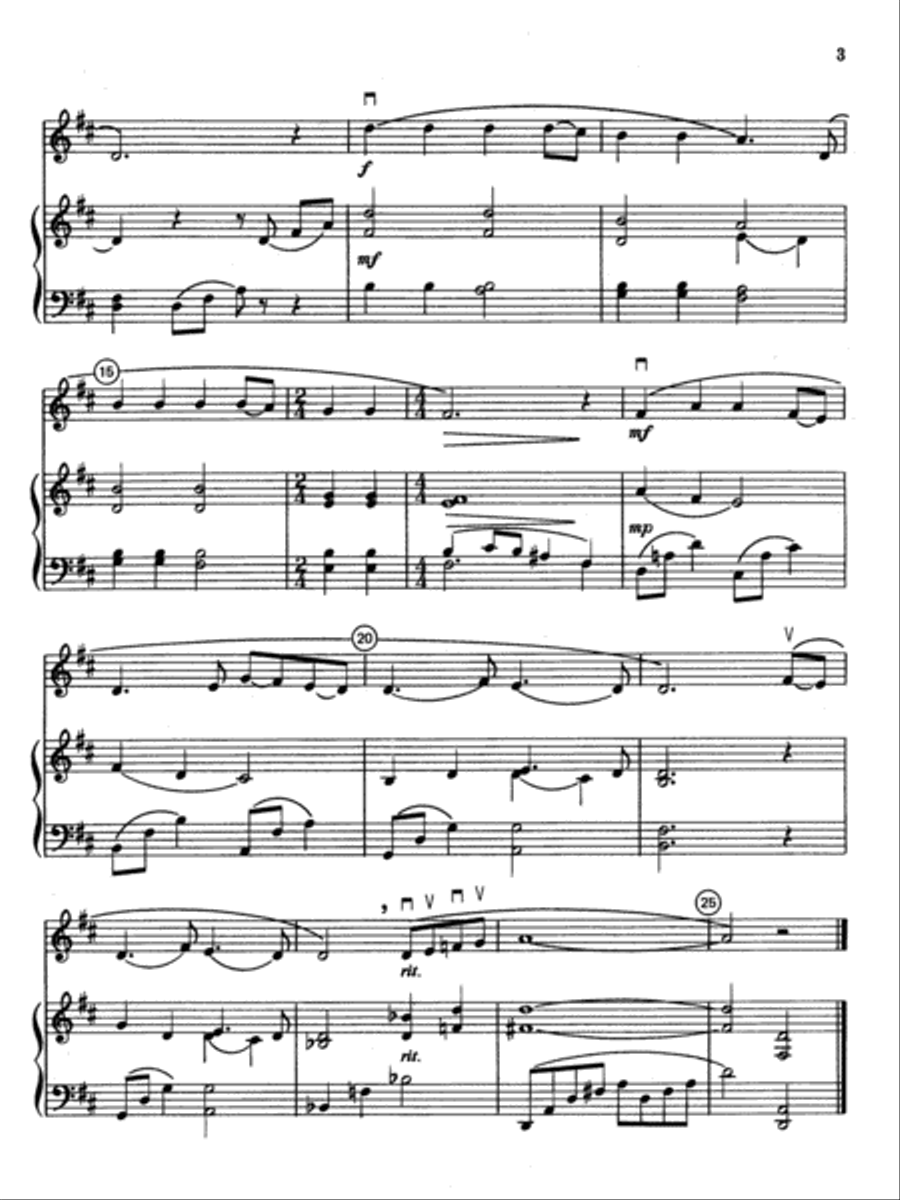 Beginner Praise for Violin Violin Solo scores gallery preview page 3