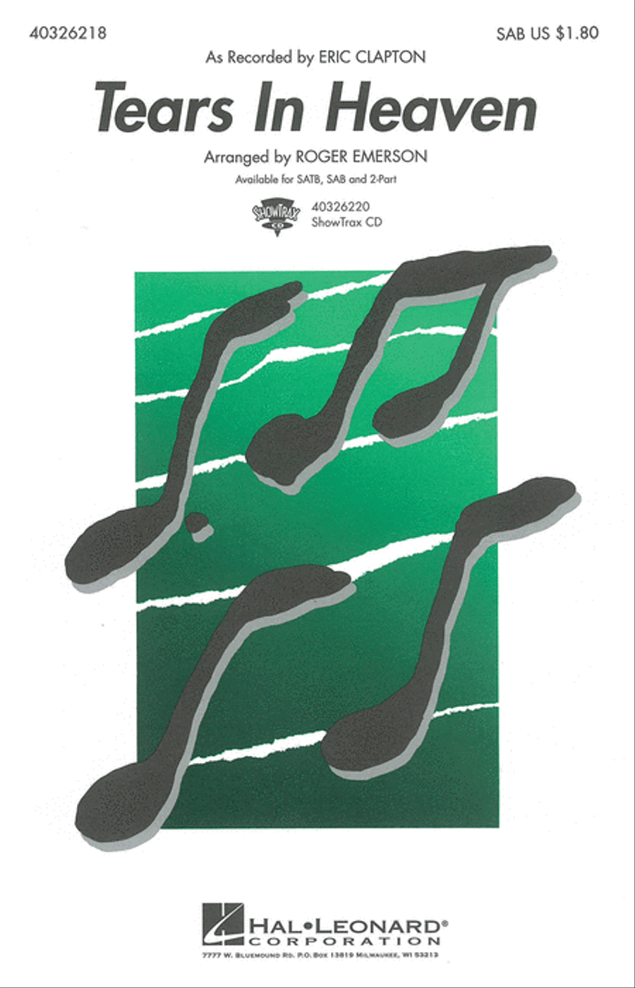 Tears in Heaven Tears in Heaven 3-Part scores gallery preview page 1