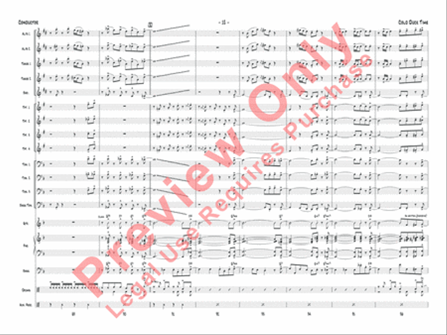 Cold Duck Time Cold Duck Time Jazz Ensemble scores gallery preview page 13