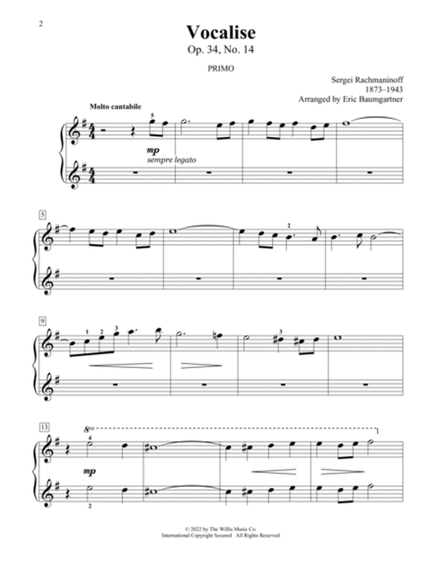 Vocalise, Op. 34, No. 14 (arr. Eric Baumgartner)