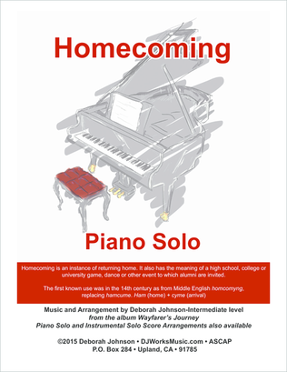 Homecoming Piano Solo