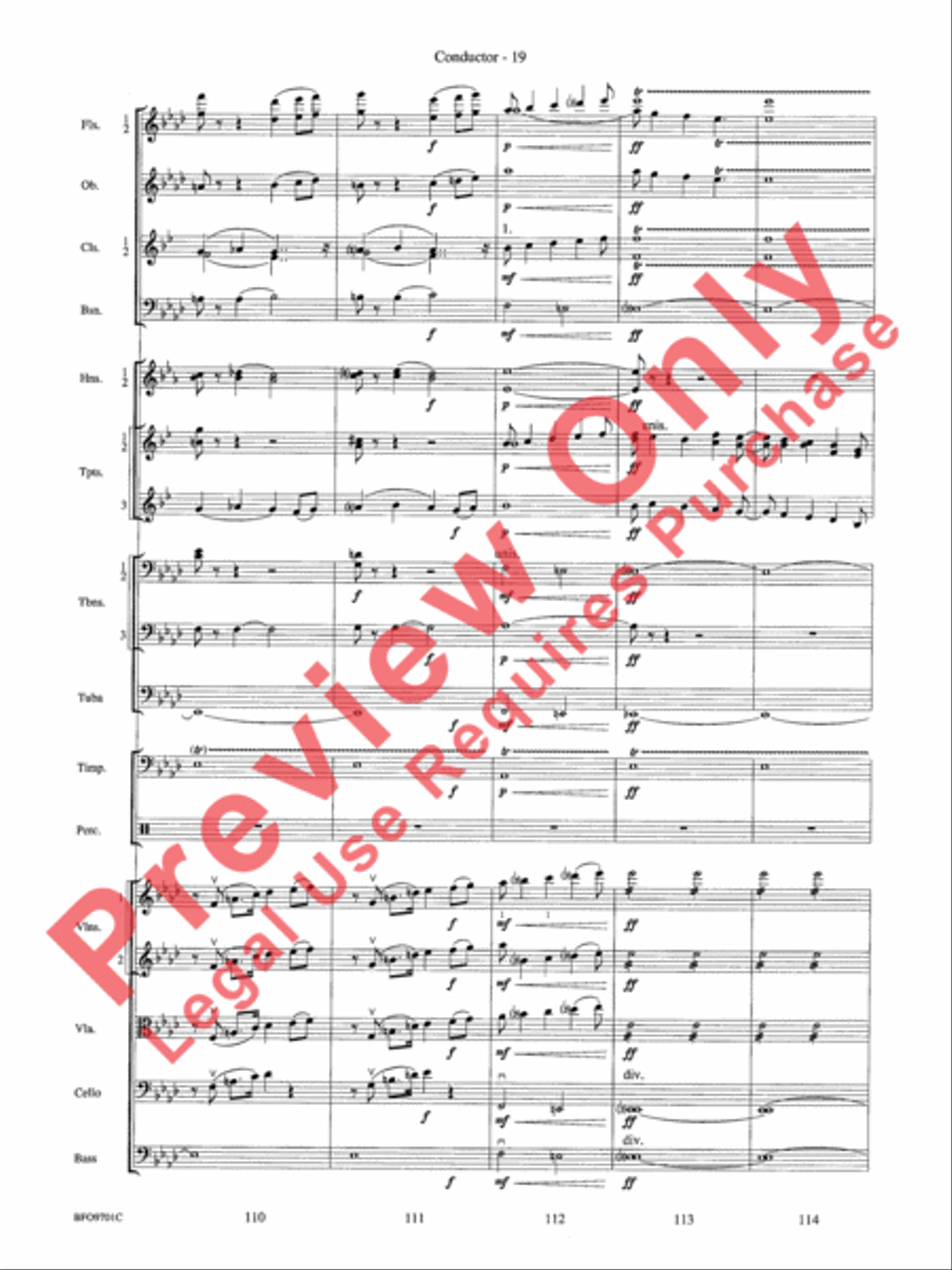 Finlandia Full Orchestra scores gallery preview page 22