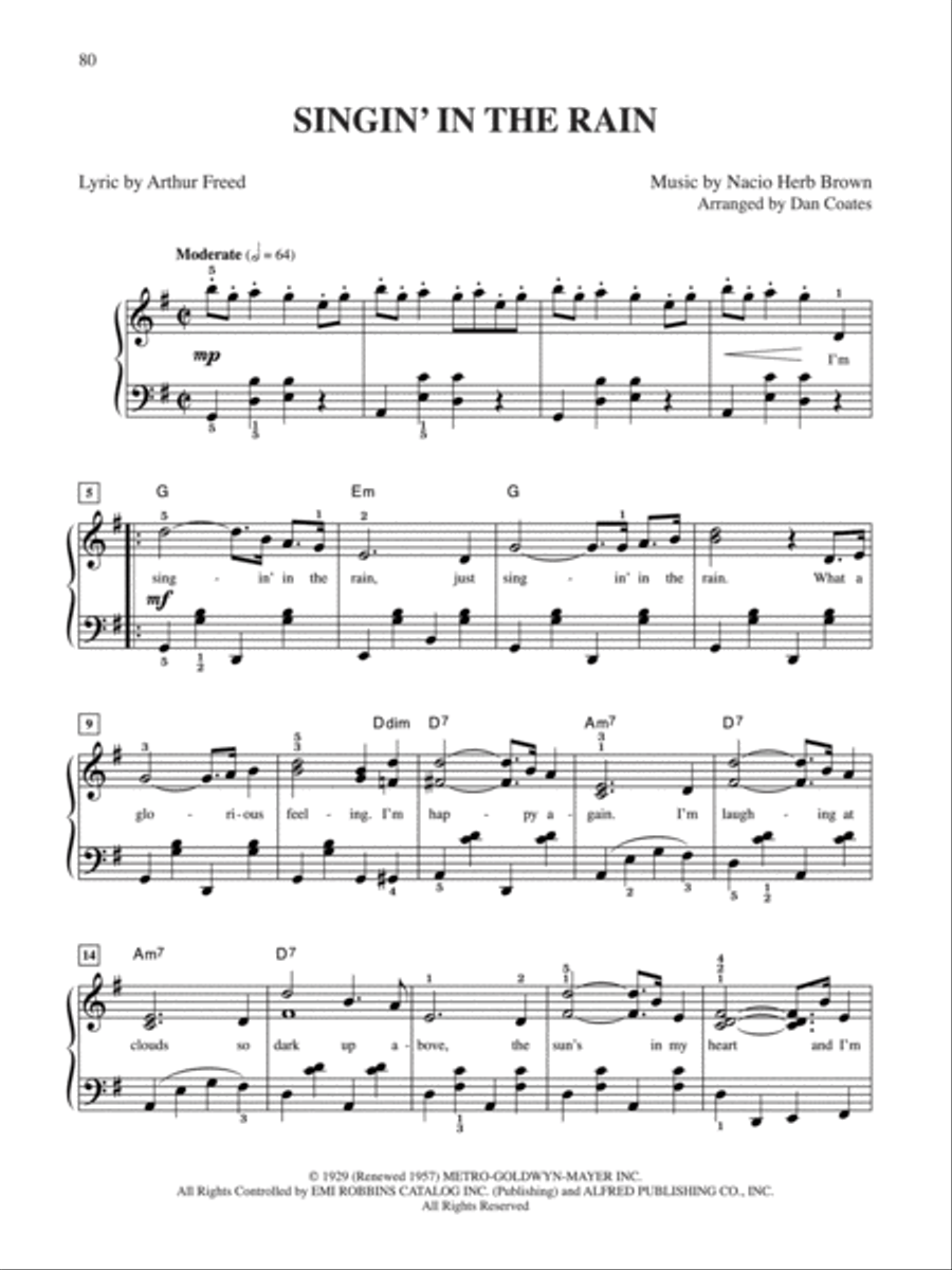 The Family Songbook Piano, Vocal, Guitar scores gallery preview page 5
