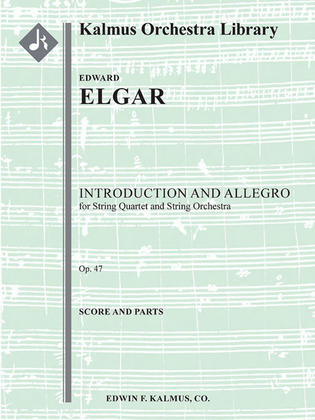 Book cover for Introduction and Allegro, Op. 47