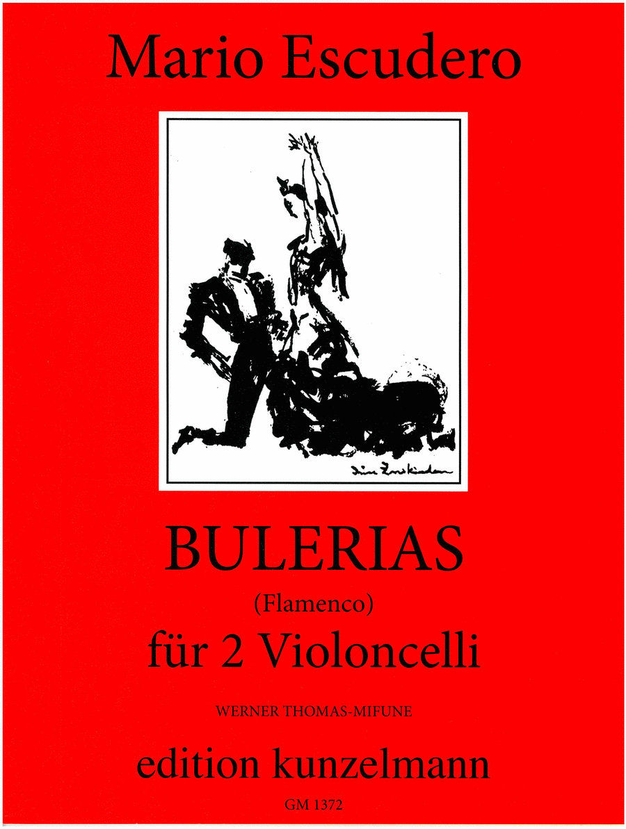 Bulerias (Flamenco) for 2 celli Performance Score scores gallery preview page 1